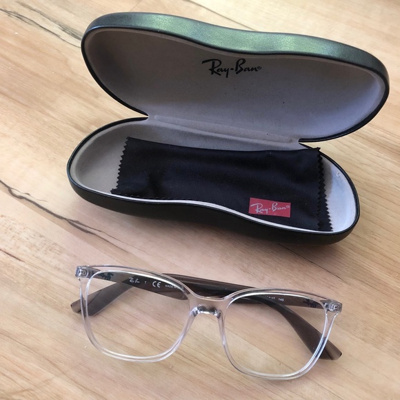 Clear and fun RAY BAN prescription glasses - Picture 14 of 14
